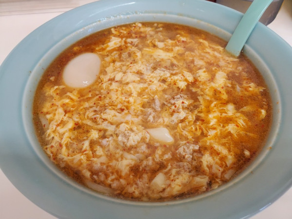 「タンタンメン９００円＋味玉１００円」@タンタンメン金家 大黒店の写真