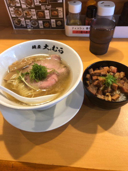 「700円ラーメン　今日のごはん」@麺屋大むらの写真