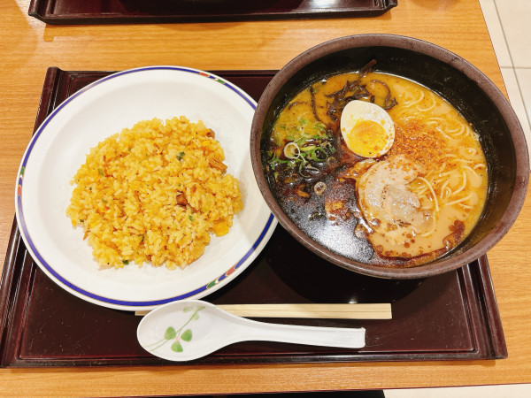 「チャーハンセット」@うまか軒 宮原サービスエリア下り店の写真