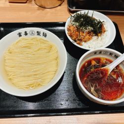 つけそば＋チャーシュー丼