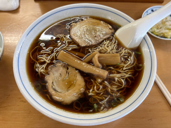 「中華そば（大盛り）」@中華そば 真砂 長久手店の写真