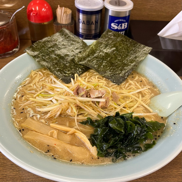 「ネギミソラーメン〝中盛〟」@ラーメンショップ 足利店の写真