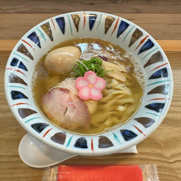 「味玉淡麗えびそば汐」@えびそば 緋彩の写真