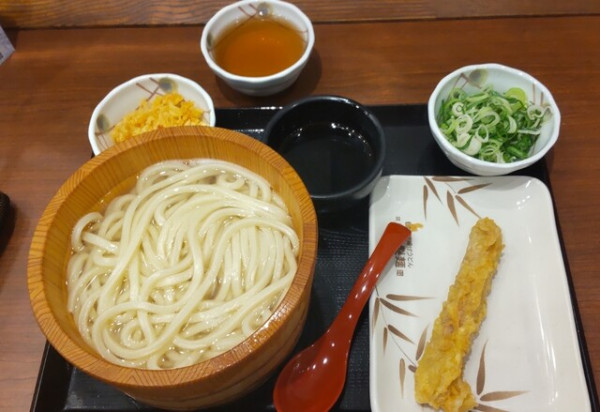 「釜揚げ並340円」@丸亀製麺 山形店の写真