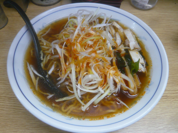 「ネギラーメン」@めん庵の写真