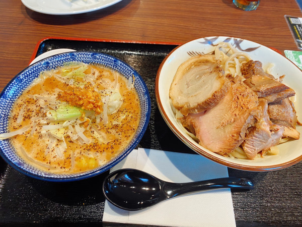 「大豚角ふじつけ麺」@二代目麺屋こうじの写真