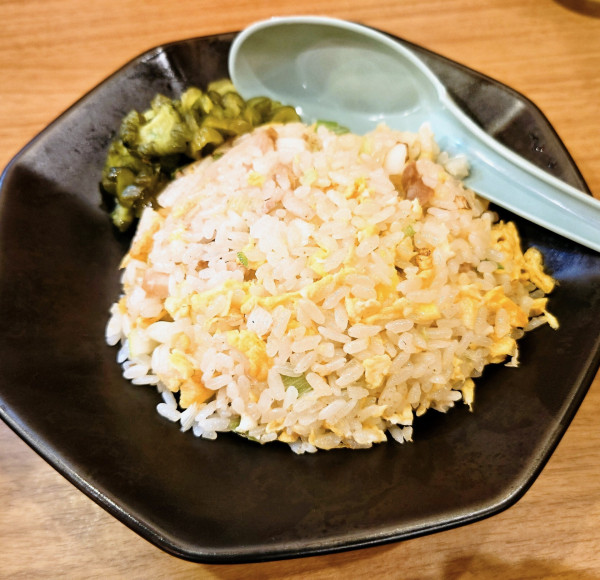 「塩豚骨チャーハンセット」@町田商店 柏インター店の写真