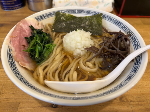 「こってりラーメン」@らぁ麺 浅川の写真