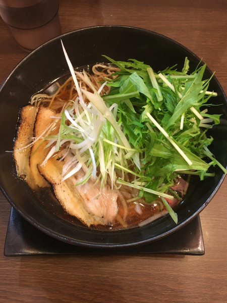 「醤油そば(750円)」@亀戸らぁ麺 零や 船橋店の写真