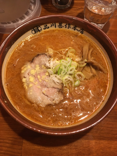 「札幌すみれ風味噌ラーメン（890円）」@札幌らーめん 品川甚作本店の写真