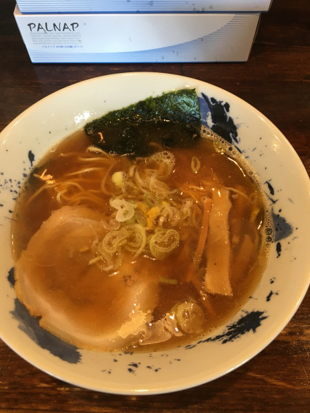 「煮干しらーめん(680円)」@らーめん福たけ 富里店の写真