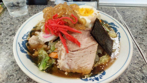 「五目冷やし中華 1200円」@中華料理 萬龍軒の写真