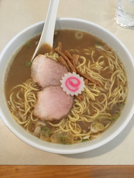 「中華ソバ(600円)」@赤坂味一 亀戸店の写真