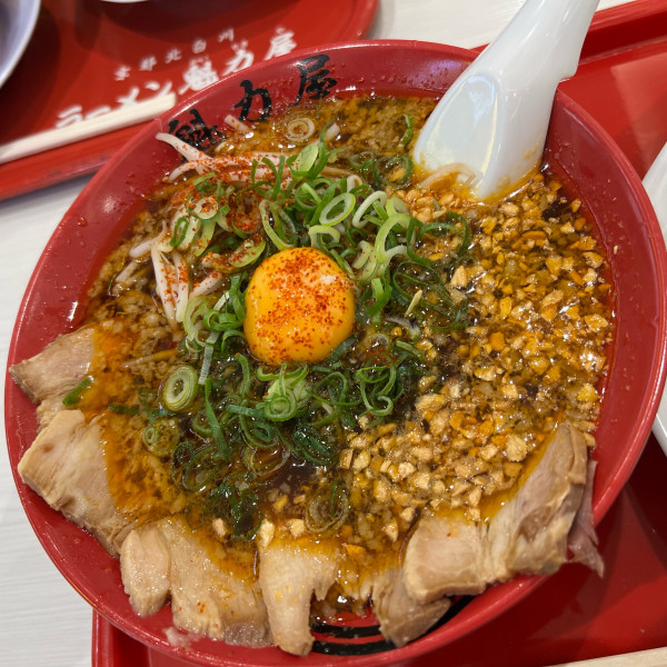 「背脂スタミナらぁめん」@ラーメン魁力屋 イオンモール浦和美園店の写真