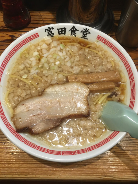 「ツバメ(780円)」@松戸中華そば 富田食堂の写真