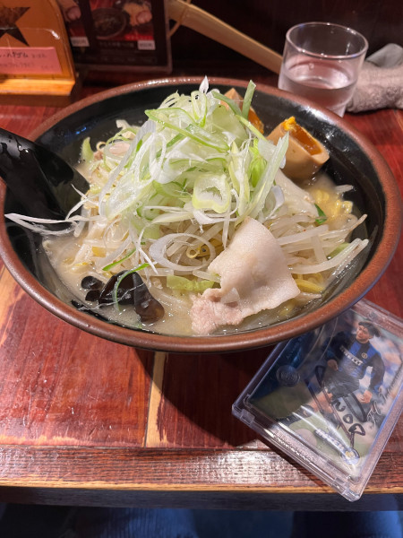 「白タンメン」@北海道らーめん ひむろ 赤羽店の写真