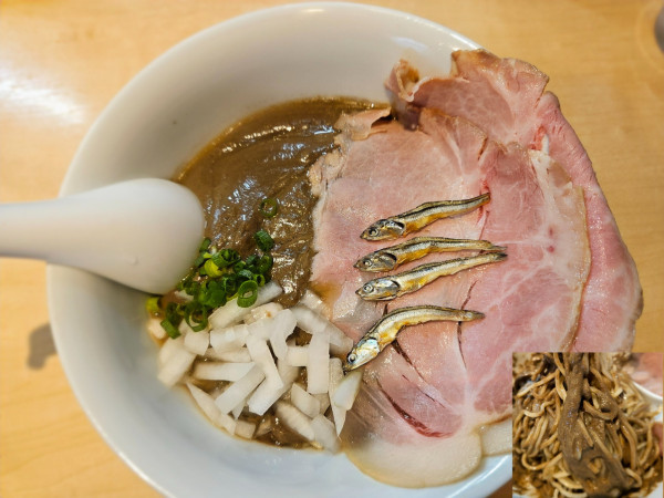 「濃純煮干 黒鯵lv.4」@煮干中華そば 結。の写真