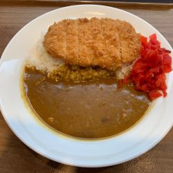 三元豚カツカレー 辛口 大盛