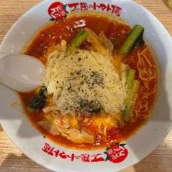 太陽のチーズラーメン¥980ちびリゾ¥130