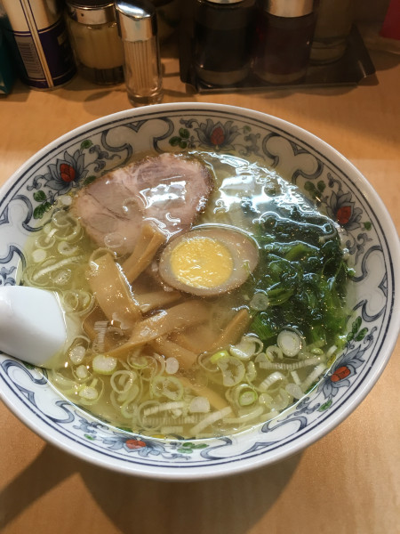 「らーめん　塩(605円)」@華風伝の写真