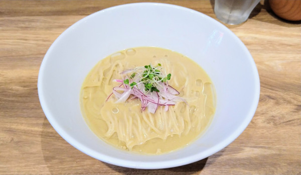 「【限定】冷や牡蠣」@麺庵 利休の写真