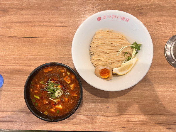 「【限定】麻婆豆腐つけ麺」@はつがい商店の写真