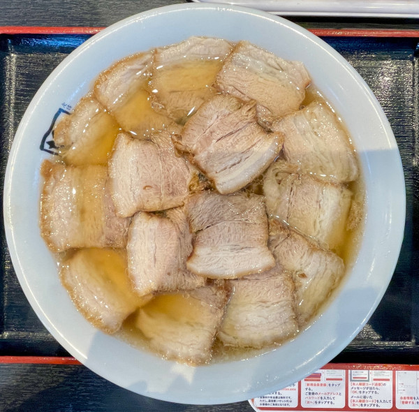 「チャーシューメン」@喜多方ラーメン坂内 上尾店の写真