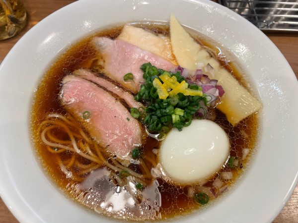 「特選鴨出汁醤油」@麺屋福丸の写真