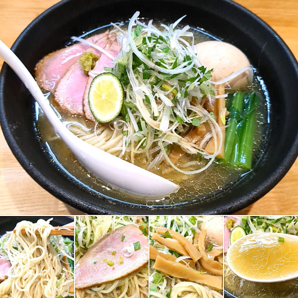 「味玉冷やし煮干しRa-men(6/30~限定)　1400円」@中華ソバ ビリケンの写真