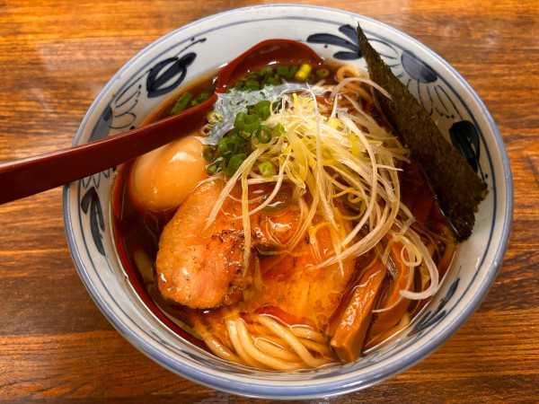 「魚こく味玉(醤油)」@らぁめん天天の写真