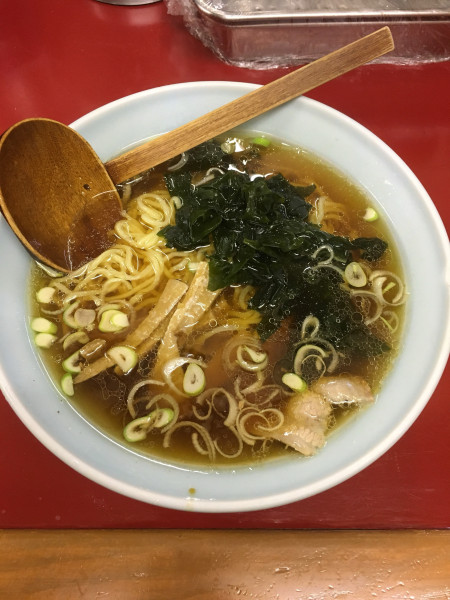 「正油ラーメン (600円)」@長崎ちゃんめん 思案橋の写真