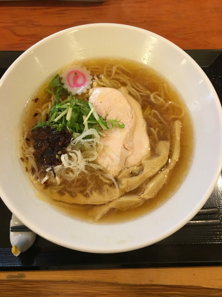 「淡麗鶏そば　醤油(690円)」@鶏そば 七星の写真
