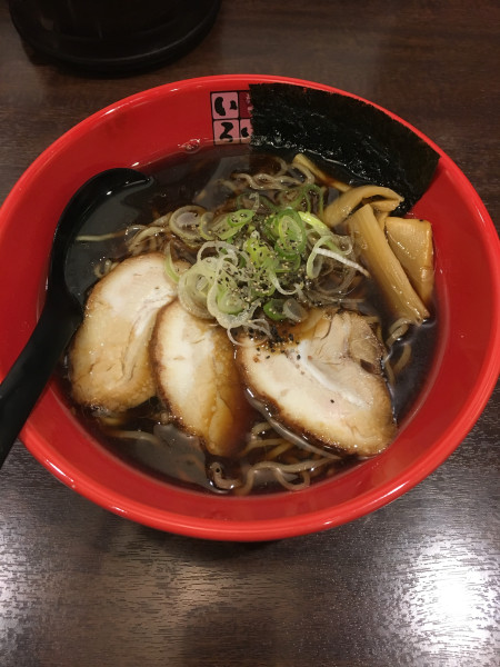 「富山ブラックらーめん(850円)」@豚系 麺家いろは 秋葉原店の写真