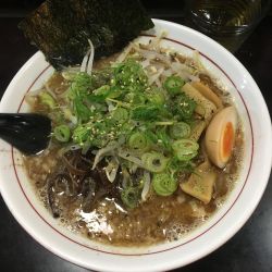 にぼしラーメン (730円)