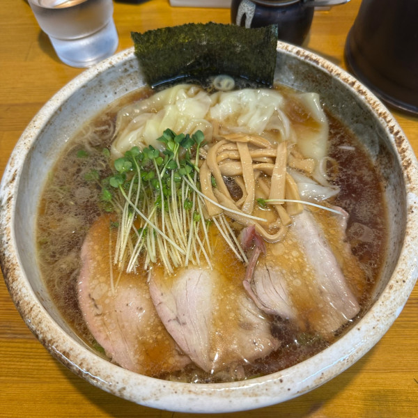 「ワンタンメン大盛　¥1,400?」@白河ラーメン やまだの写真