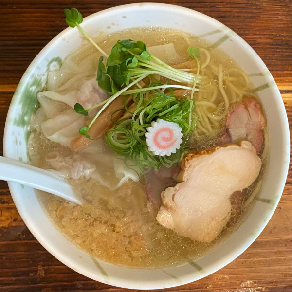 「ワンタン入りらーめん塩 ¥1,100」@G麺7の写真