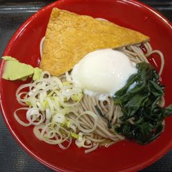 朝夕きつねそば(¥450)