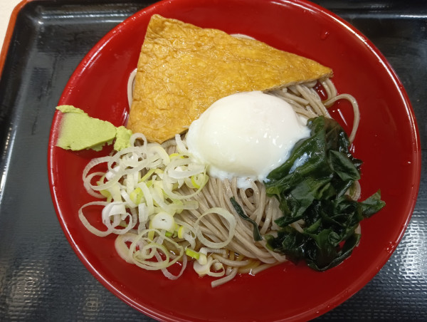 「朝夕きつねそば(¥450)」@名代 富士そば 荻窪北口店の写真