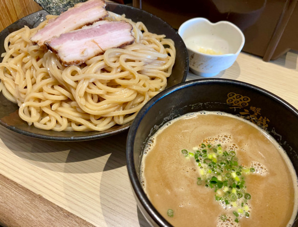 「もりそば 大盛  TP青森にんにく」@麺屋 六文銭の写真