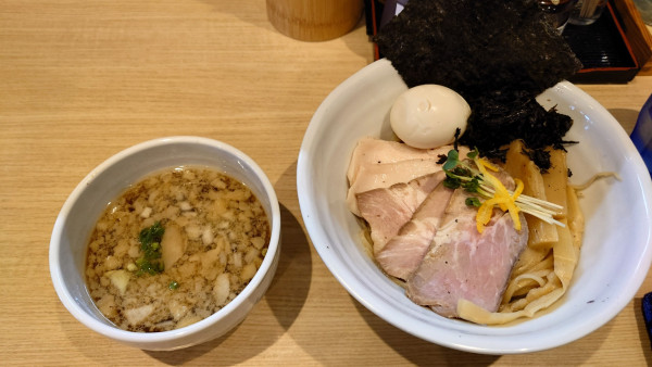 「特製つけ麺＋和え玉」@麺処 しかての写真