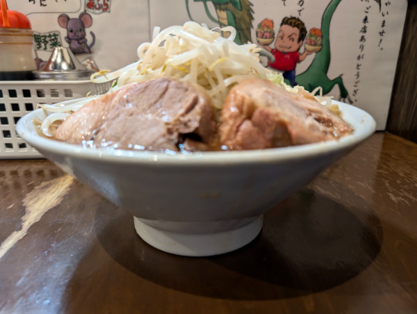 「小ラーメン「ニンニク」」@麺屋 歩夢の写真