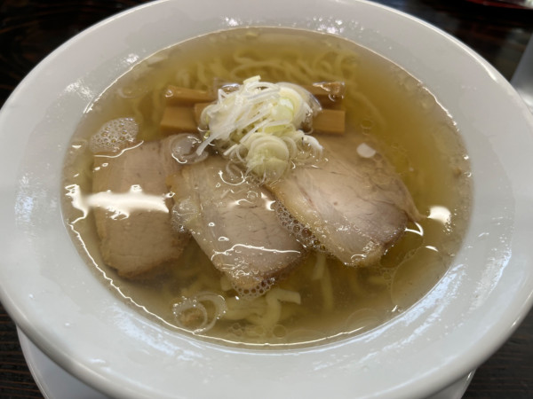 「会津山塩と帆立のらぁ麺:800円」@うえんで 山鹿店の写真