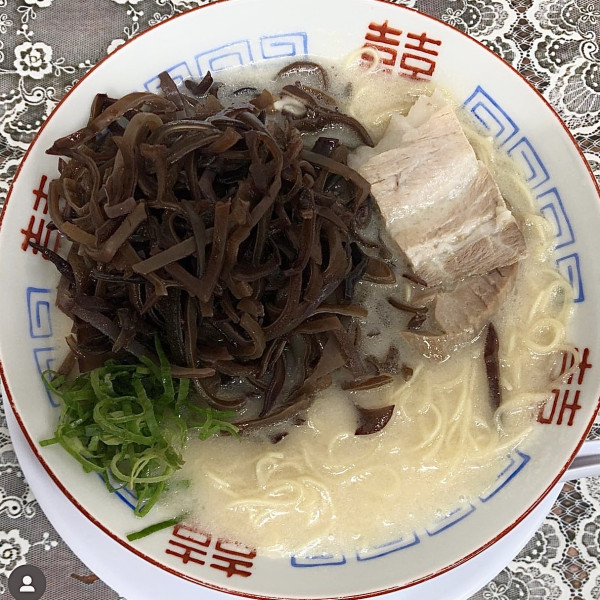 「キクラゲラーメン」@博多元気一杯‼︎の写真