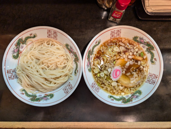 「つけ蕎麦丸鶏ver」@中華そば 春ちゃんの写真