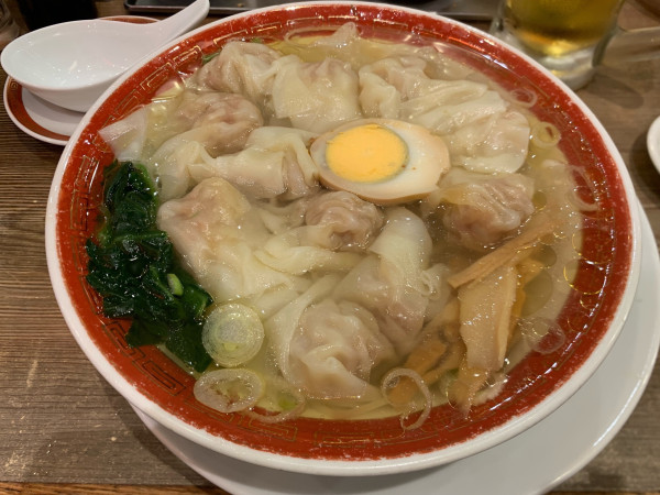 「広州雲呑麺(塩)」@広州市場 田町店の写真
