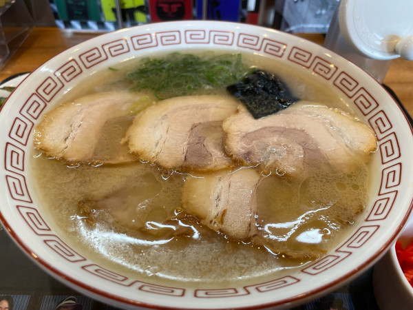 「博多ラーメン健太　肉増し」@らあめん花月嵐 いわき湯本店の写真