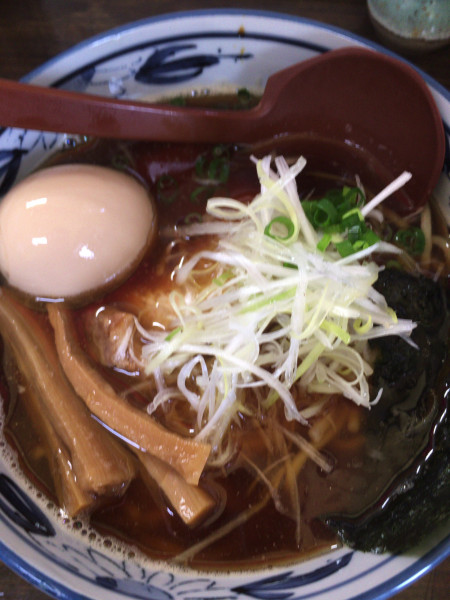 「魚こく味玉」@らぁめん天天の写真