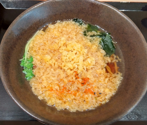 「中華そば　520円」@ゆで太郎 新宿ワシントンホテル店の写真