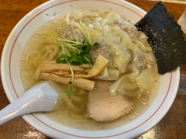 「ワンタンメン」@佐野ラーメン たかのの写真