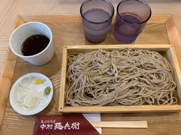「もりそば 500円」@生そば 中村麺兵衛 池袋楽園店の写真